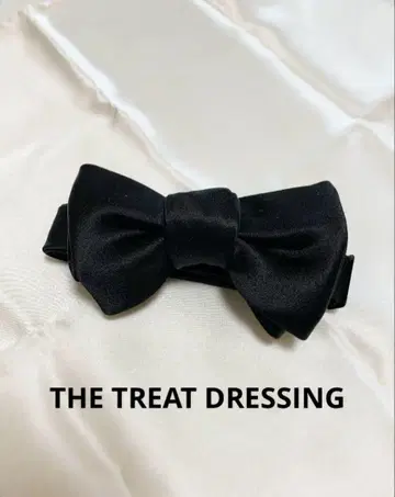THE TREAT DRESSING 블랙 보타이 나비 넥타이 웨딩