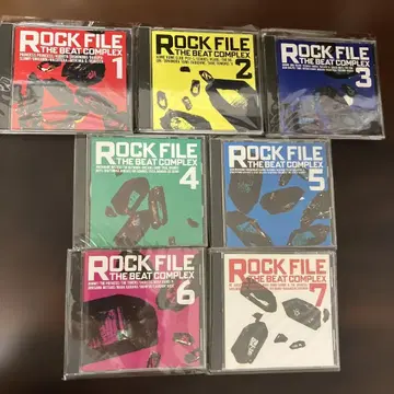 ROCK FILE THE BEAT COPLEX CD 7개 세트