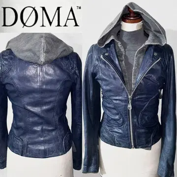 DOMA 정가 85,000엔 양가죽 라무 가죽 라이더 자켓 S 정품
