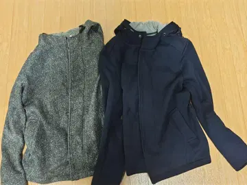 글로벌 워크 후드티 자켓 남성용 사이즈 M 네이비 그레이