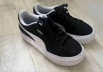 PUMA 스니커즈 여성용 스웨이드 마유 23.5cm