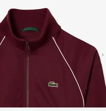 LACOSTE 라코스테 와이드&숏 트랙 자켓 보르도