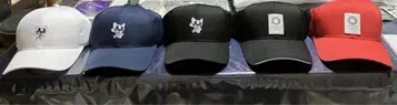 캡 세트 자수 캐릭터 도쿄 2020