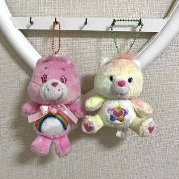 케어베어 carebear 봉제 인형 키링 스트랩 백참