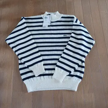 LACOSTE 스트라이프 스웨터 AH0111Y L 사이즈