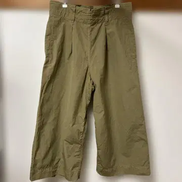MHL. 코튼 와이드 팬츠 size 1 카키