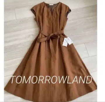 TOMORROWLAND 원피스 브라운 [새상품]