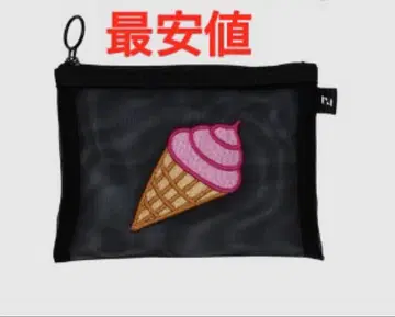 INI XQUARE 니시코우진 메쉬 파우치 ini 스퀘어 반테린 돔