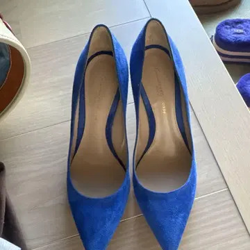 Gianvito Rossi 블루 하이힐 36.5
