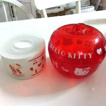 HELLO KITTY 진공 용기 케이스 세트