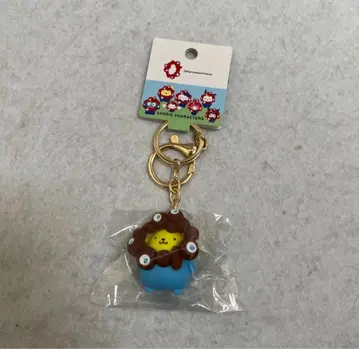 산리오 미야쿠미야쿠  입체 마스코트 키링 폼폼푸딩