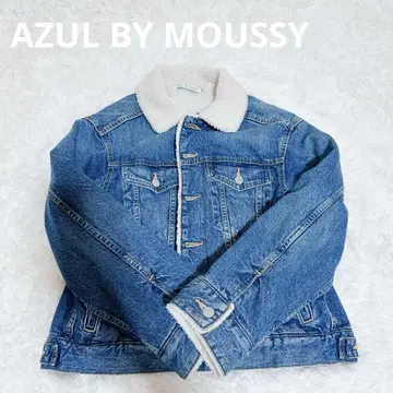 새상품급 AZUL BY MOUSSY 보아 데님 자켓