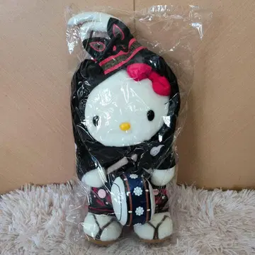 초레어! 미개봉 이와테 한정 키티 사슴춤 봉제 인형 지역 한정