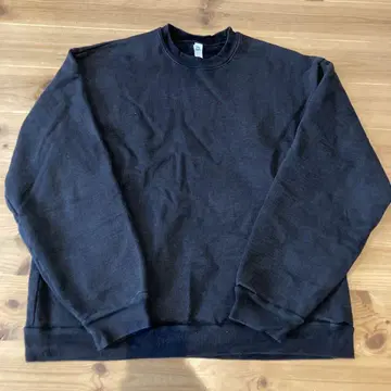 Los Angeles apparel 14oz 맨투맨 블랙 L 사이즈