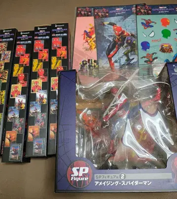 스파이더맨 복권 어메이징 스티커 포스터