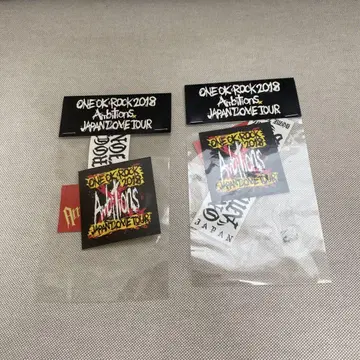 ONE OK ROCK 2018 스티커 3개입 x 2세트