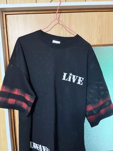 LiSA x SPiNNS 콜라보 메쉬 셔츠