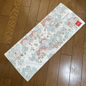 동물의 숲 닌텐도샵 한정판 페이스 타월