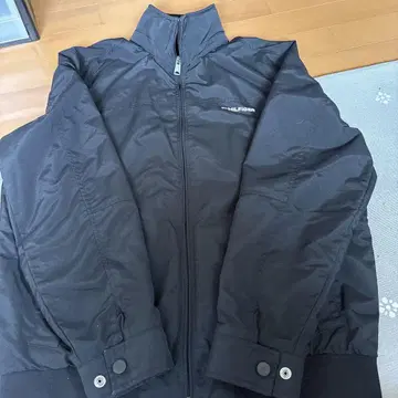 TOMMY HILFIGER 블랙 나일론 자켓 L