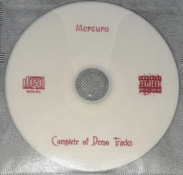 mercuro(마큐로), LIVE CD, 1st 프레스 결품 있음