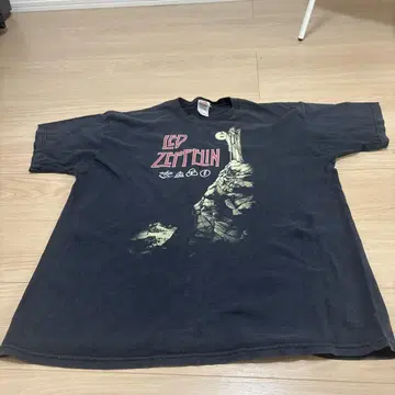 Led Zeppelin XL 블랙 T셔츠
