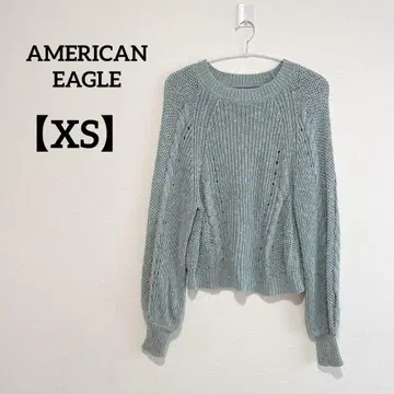 AMERICAN EAGLE 민트 그린 니트 [ XS ]