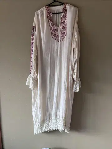 freada 인도 자수 원피스
