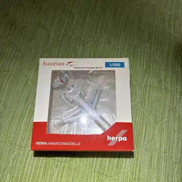 [ 한정판 ] herpa 오스트리아 항공 MD-81 1/500