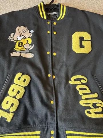 GALFY CRUTCH BRAND 바시티 자켓