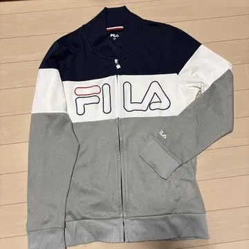 FILA 의류 자켓 M 네이비/화이트/그레이