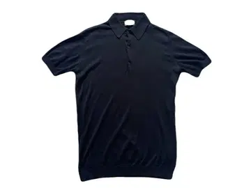 영국제 JOHN SMEDLEY 네이비 니트 피케 셔츠 ADRIAN 반팔