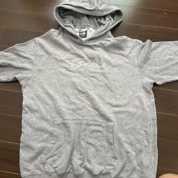 NEW ERA 그레이 후드티 MEDIUM