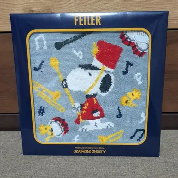 쇼핑 스누피 FEILER 손수건 (마칭 밴드) 레드