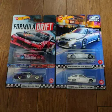 핫휠 부르바드 GT-R R33 니스모 S15 실비아