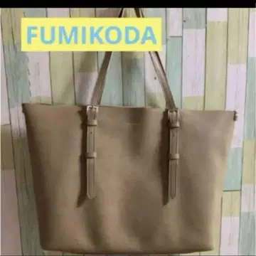 FUMIKODA 토트백 ALEX 베이지 M 사이즈 야마P