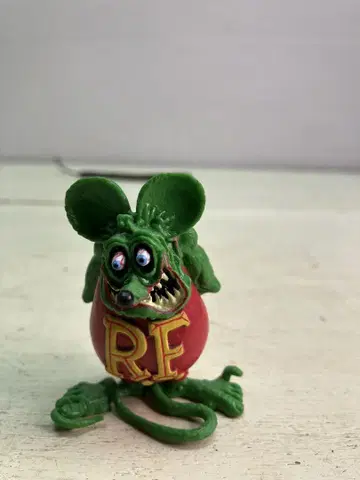 랫 핑키 에드 로스 키링 핸드폰 스트랩 RAT FINK