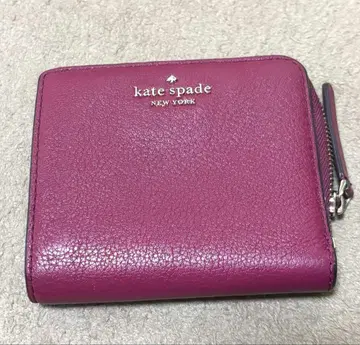 kate spade 접이식 지갑 버건디