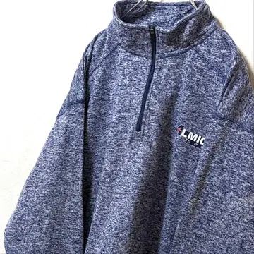 제이 미국 올마이티 스포츠 하프 지퍼 맨투맨 네이비 컬러 L 구제 의류