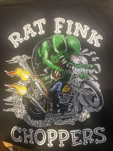 Rat Fink Choppers T셔츠 M 사이즈