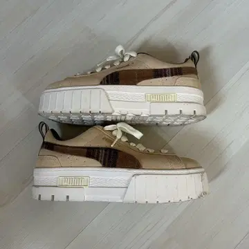 Puma 플랫폼 스니커즈 베이지