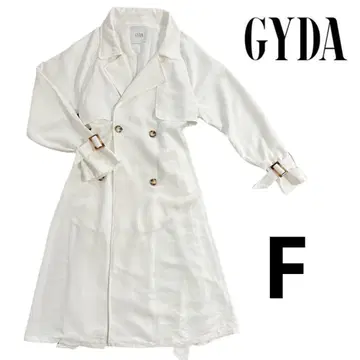 GYDA 화이트 트렌치코트