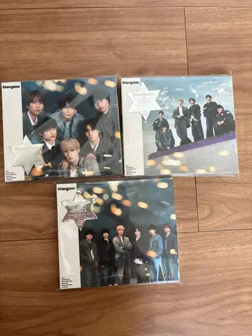 SixTONES stargaze 3 형태 세트