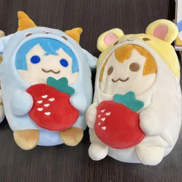 스트로베리 프린스 봉제 인형 캐릭터 세트