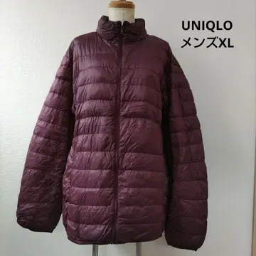 UNIQLO 울트라 라이트 다운 남성용 XL 퍼플