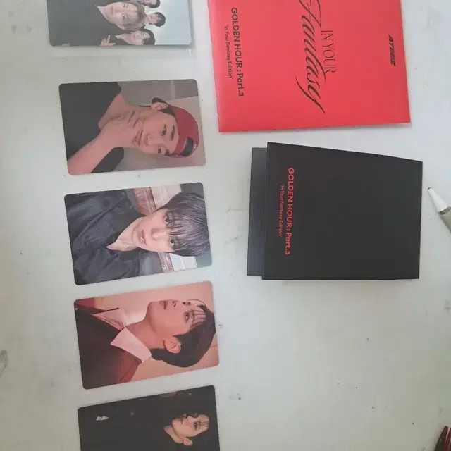 에이티즈 Golden Hour Part.3 앨범 포카