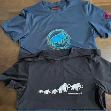 MAMMUT 티셔츠 2장 세트