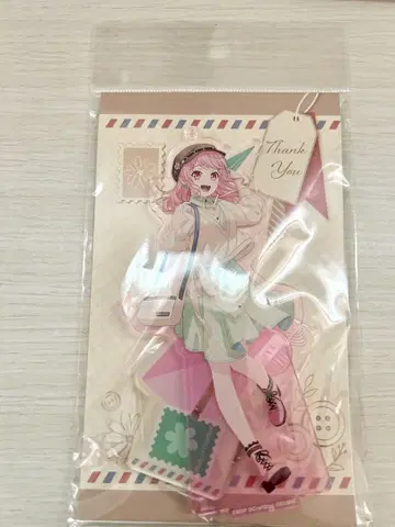 마루야마 아야 Letter 아크릴 스탠드 키링 아크릴 스탠드