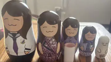 아키모토 마나츠 졸업 굿즈 마트료시카