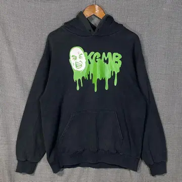 KINGMOB 양면 프린트 KGMB PUNKROCK 후드티 킹모브