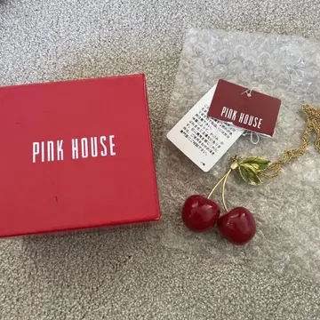 PINK HOUSE 체리 목걸이